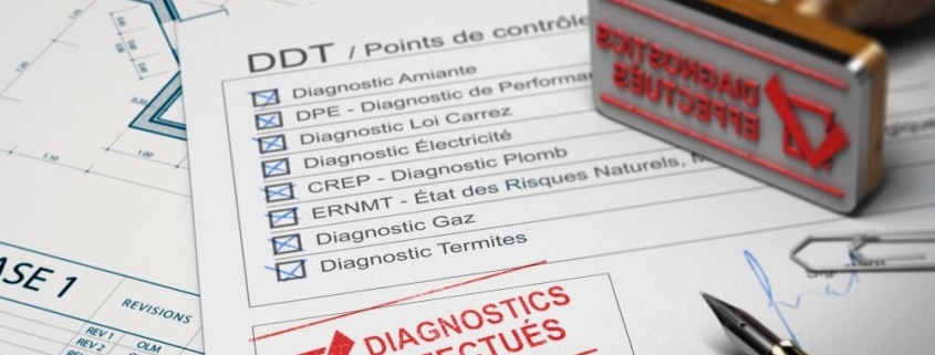 Diagnostic d'assainissement : liste des diagnostics immobiliers obligatoires
