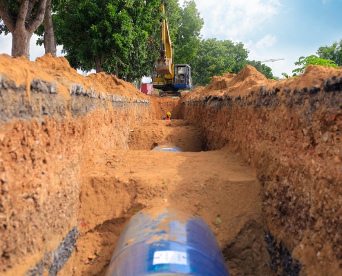 Réglementation concernant une canalisation du voisin qui passez chez moi